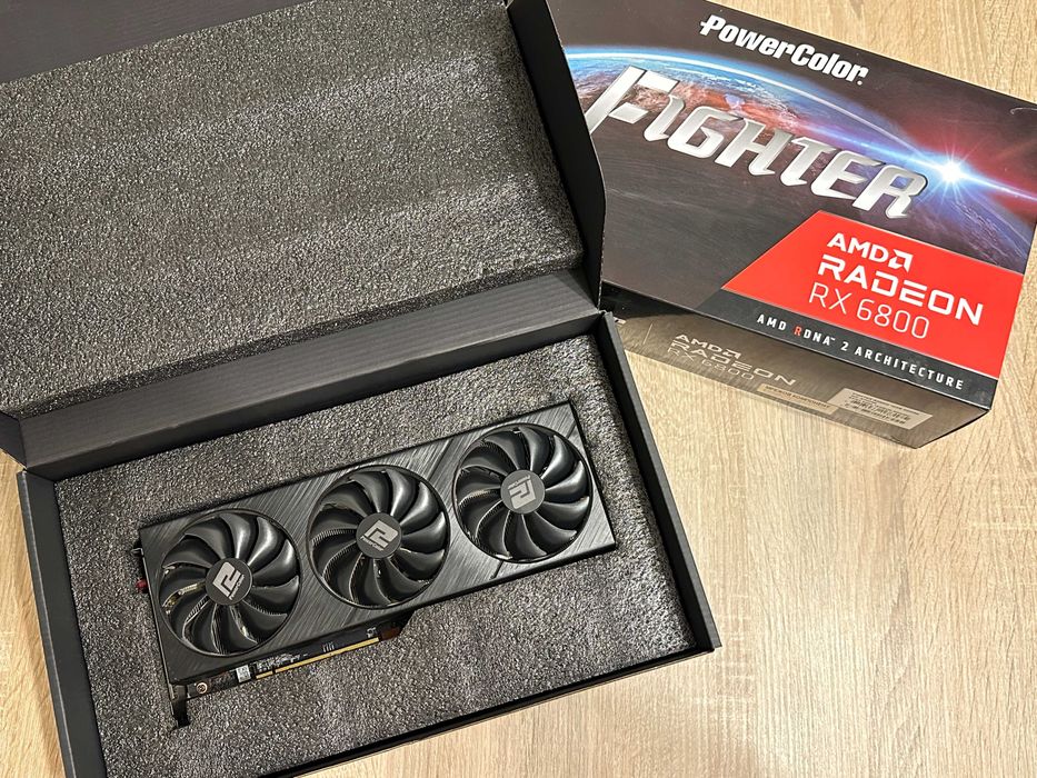 Видеокарта PowerColor Radeon RX 6800 Fighter 16GB GDDR6