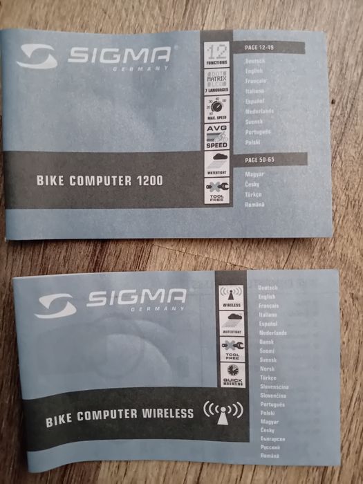 Vând ciclocomputer Sigma 1200 plus- nou cu eticheta