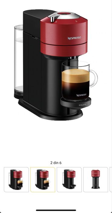 Aparat de cafea Esspresor Vertuo Next C Cherry Rosu