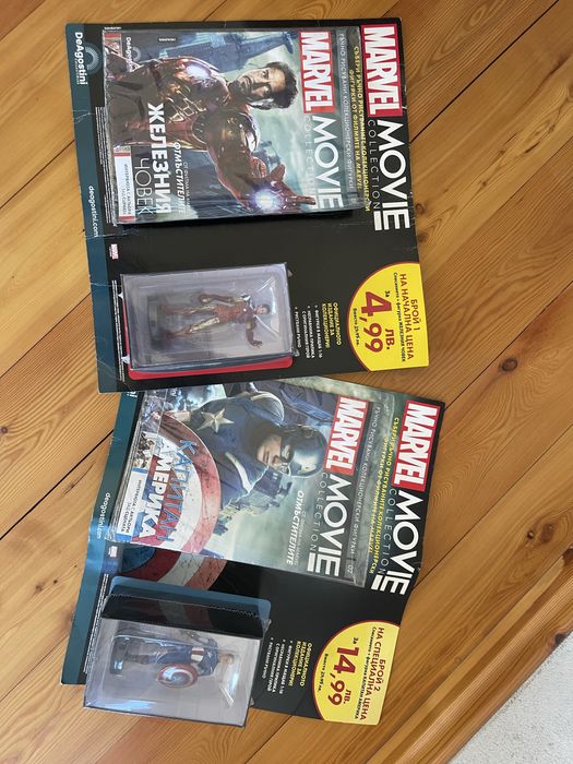 Marvel фигурка и списание
