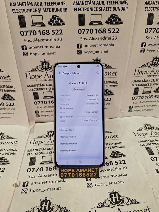Hope Amanet P1/ Samsung A56 128 gb 8 gb ram #43079