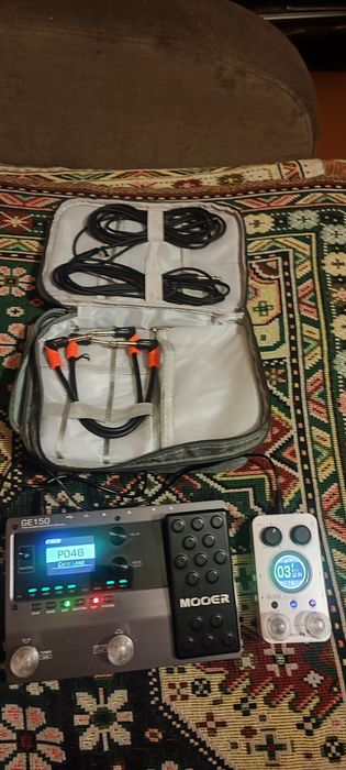 Продам гитарный процессор и лупер Mooer
