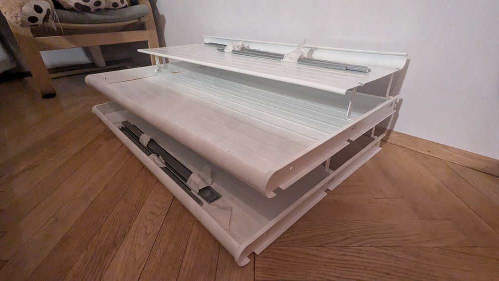 Подвижен рафт за обувки за гардероб PAX Ikea