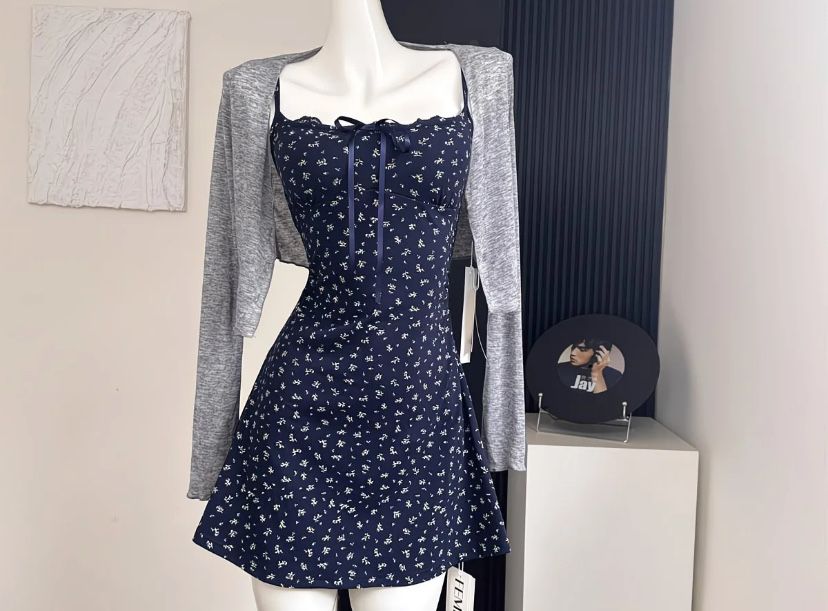 Летнее цветочное платье