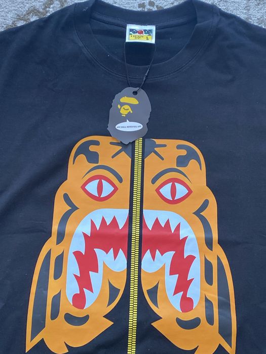 Bape tiger футболка
