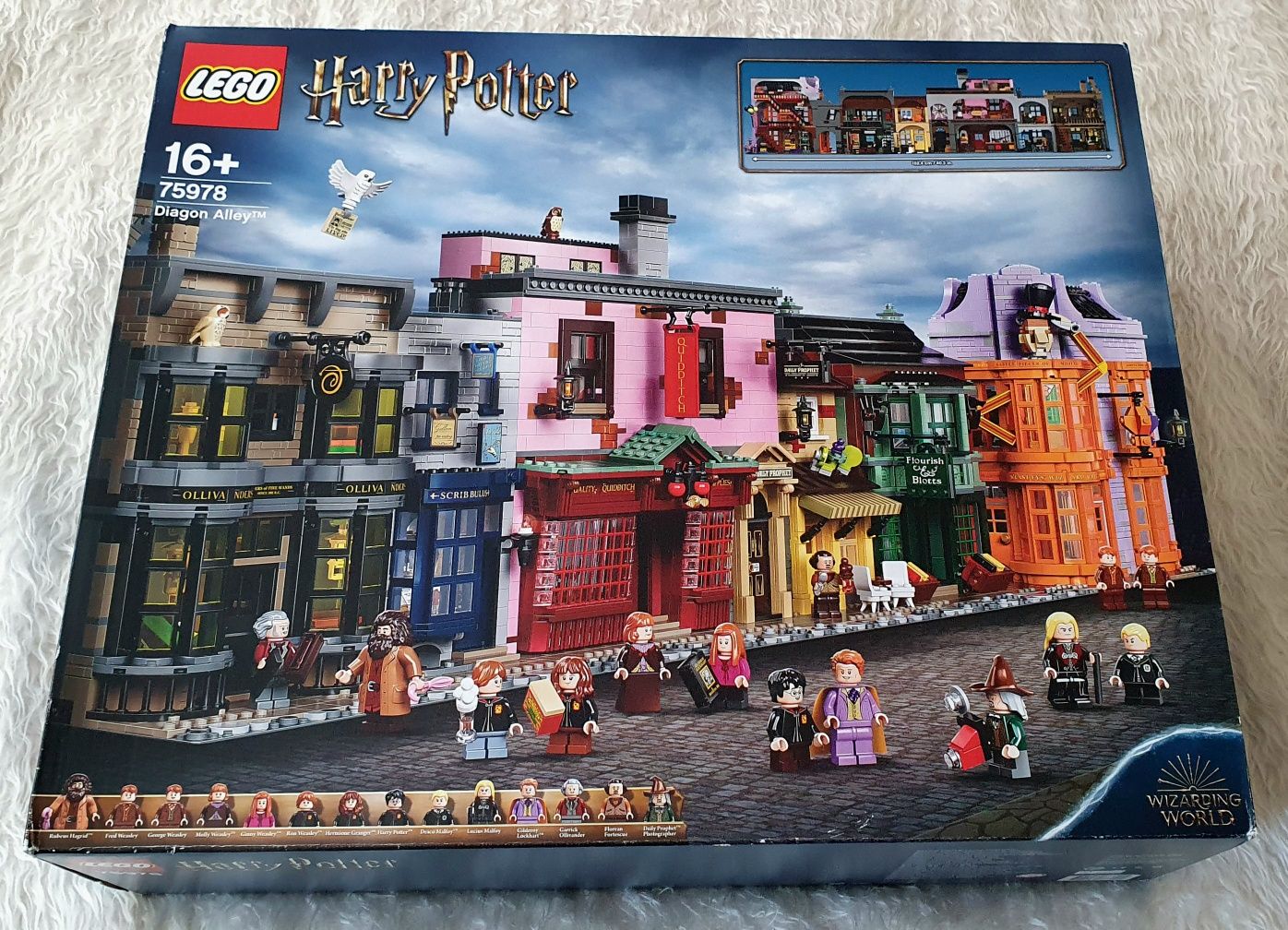 Ново LEGO 75978 Diagon Alley Harry Potter - фабрично запечатано лего гр ...