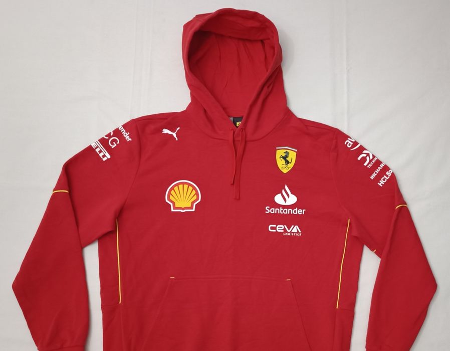 Puma Scuderia Ferrari Sweatshirt оригинално горнище L Пума Ферари