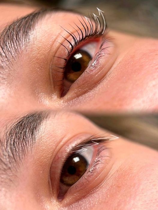 Модели на брови и ресницы