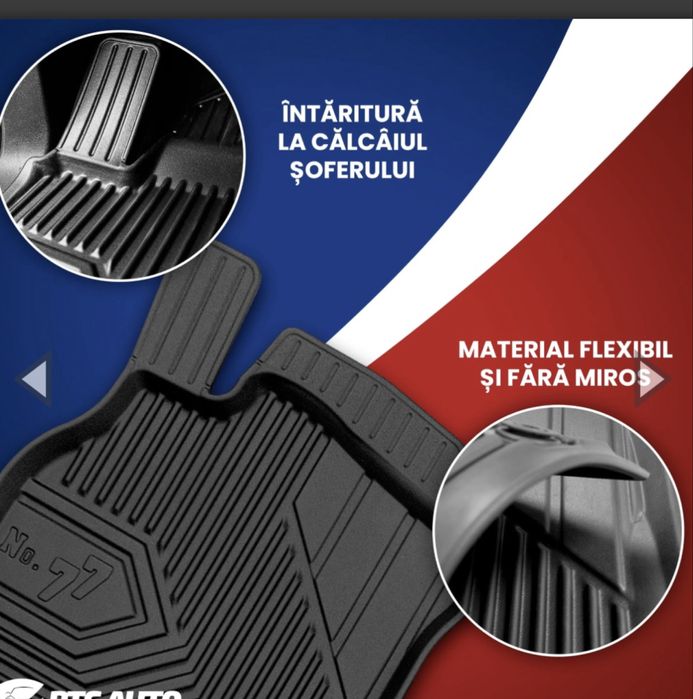 Set covorase cauciuc si tavita portbagaj Lexus NX