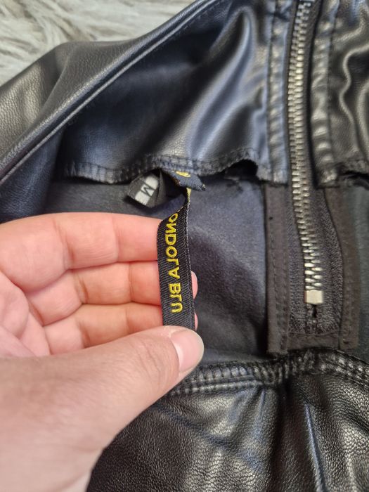 Colanti imitație de piele marimea M