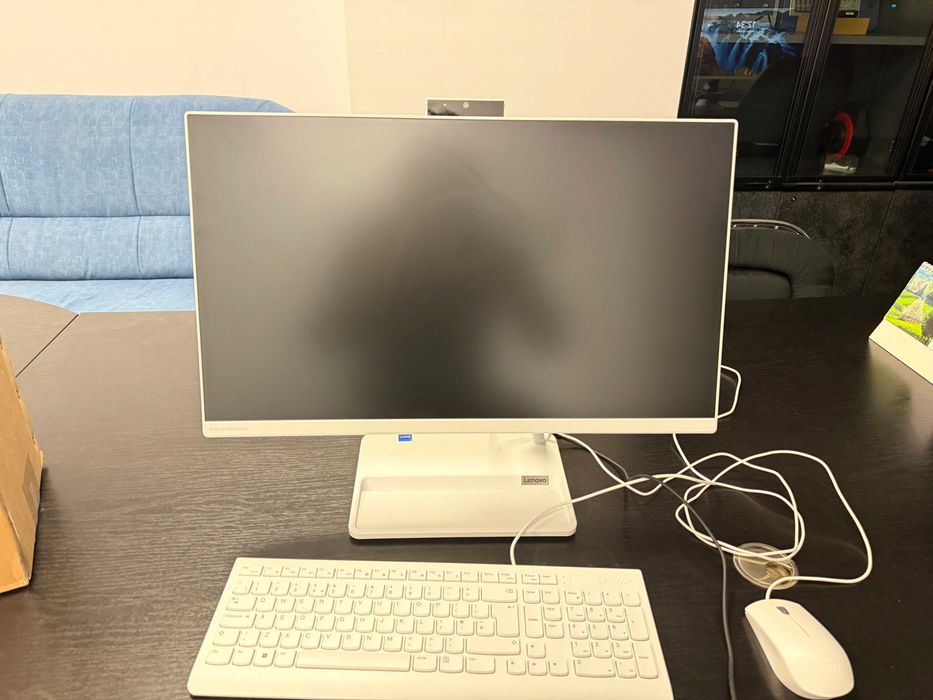 All-in-One Lenovo IdeaCentre AIO 3, alb,  garantie eMAG
