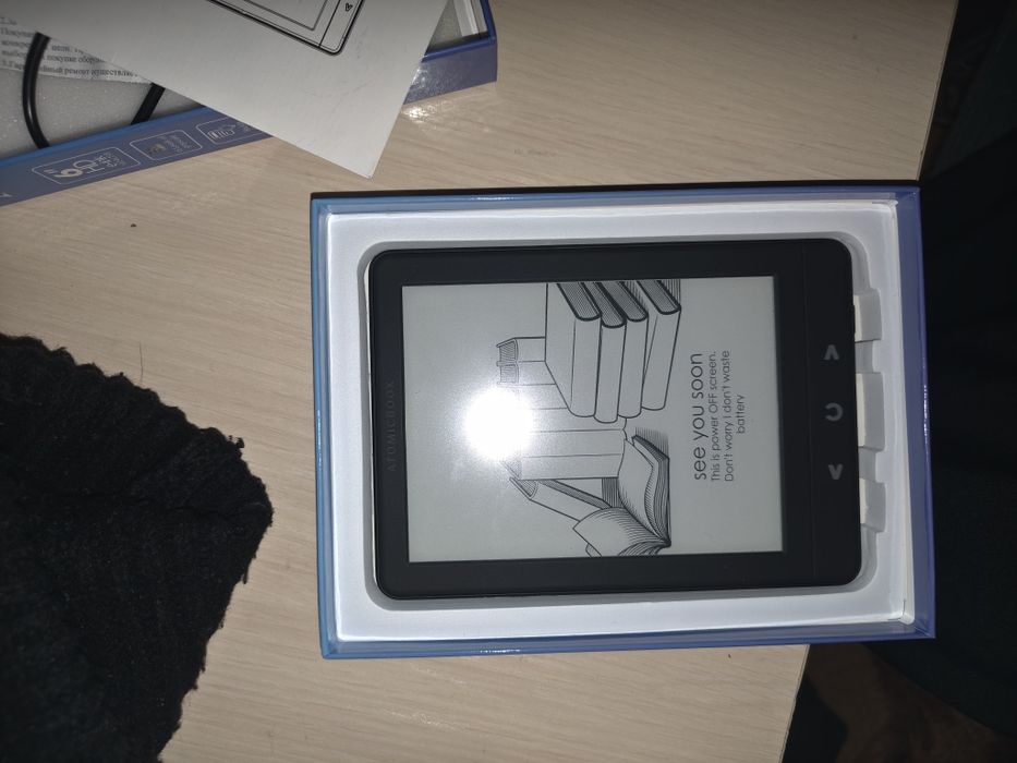 Элекронная книга атомик бук