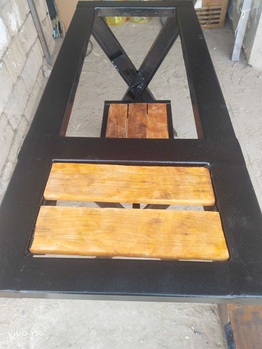 Мангал со столом