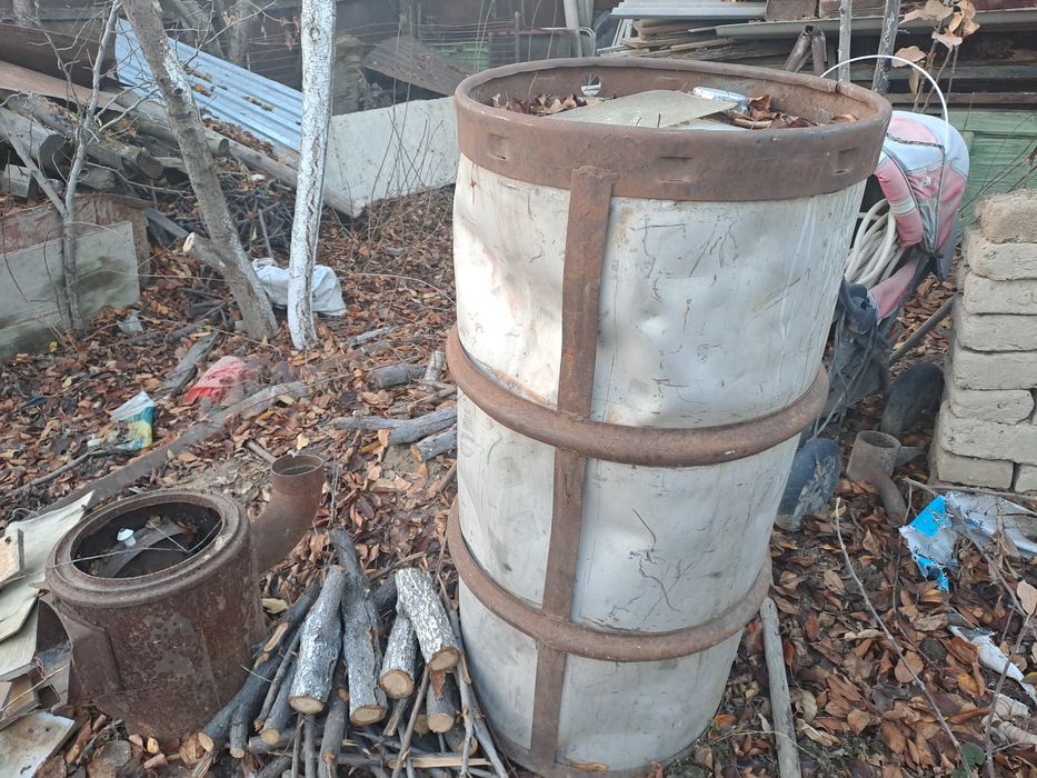 Продам бочку алюминиевую