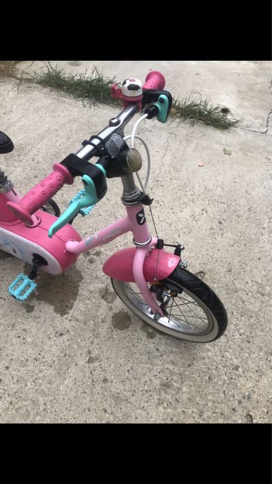 Trotineta Dechatlon si bicicleta