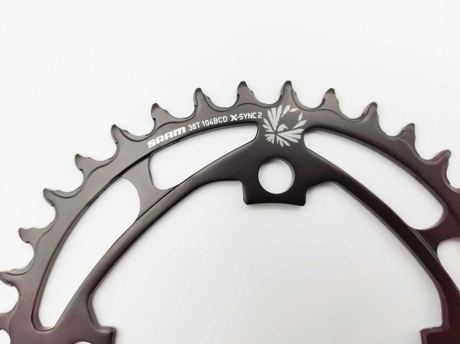 Foaie narrow/wide SRAM 38T 104 BCD X-Sync 2 noua