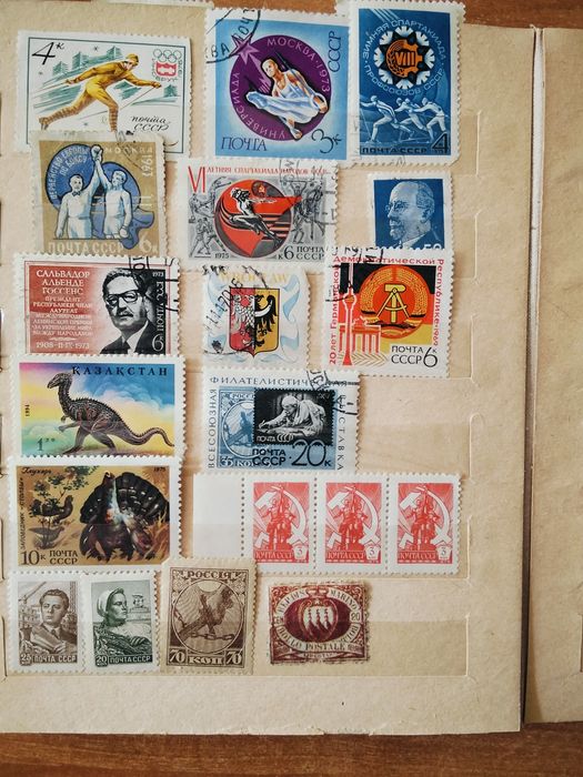 Почтовые марки ,есть редкие