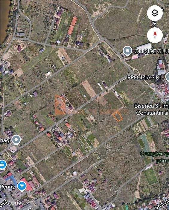 Teren intravilan zona Brosteni