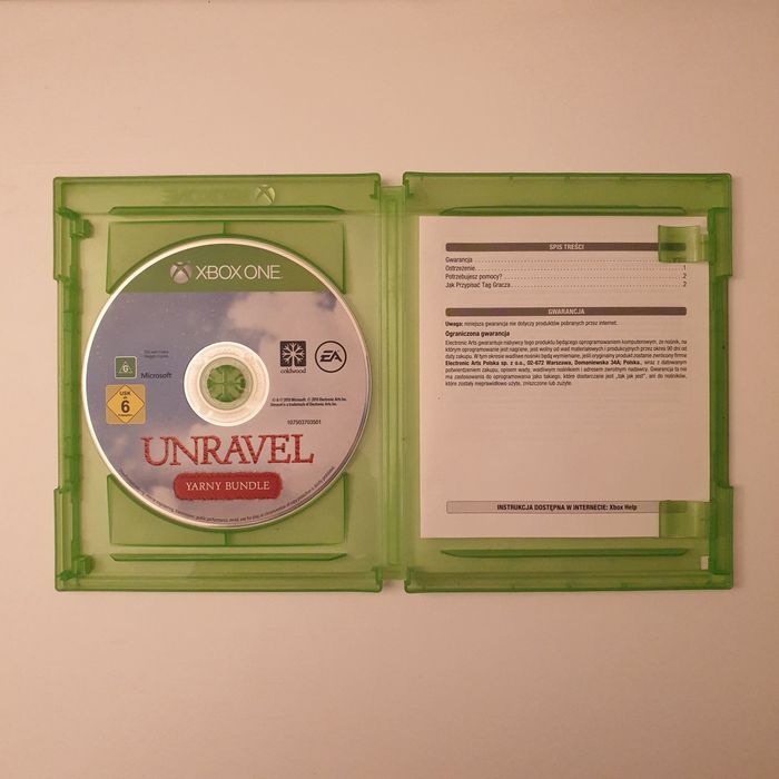 Unravel Yarny Bundle Xbox One/Xbox Series X