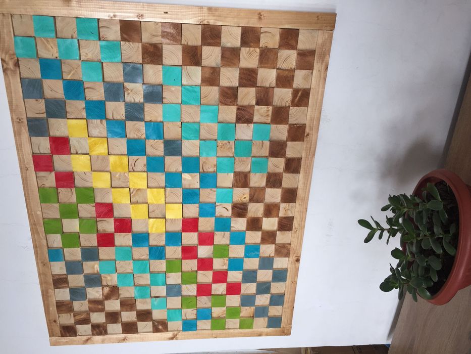 Предлагам декоративни дървени пана