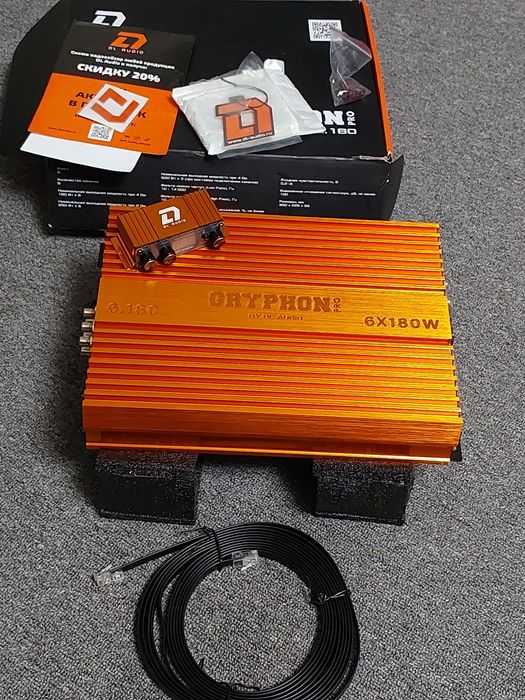 Dl audio Gryphon pro   6 x 180 усилитель 6 канал