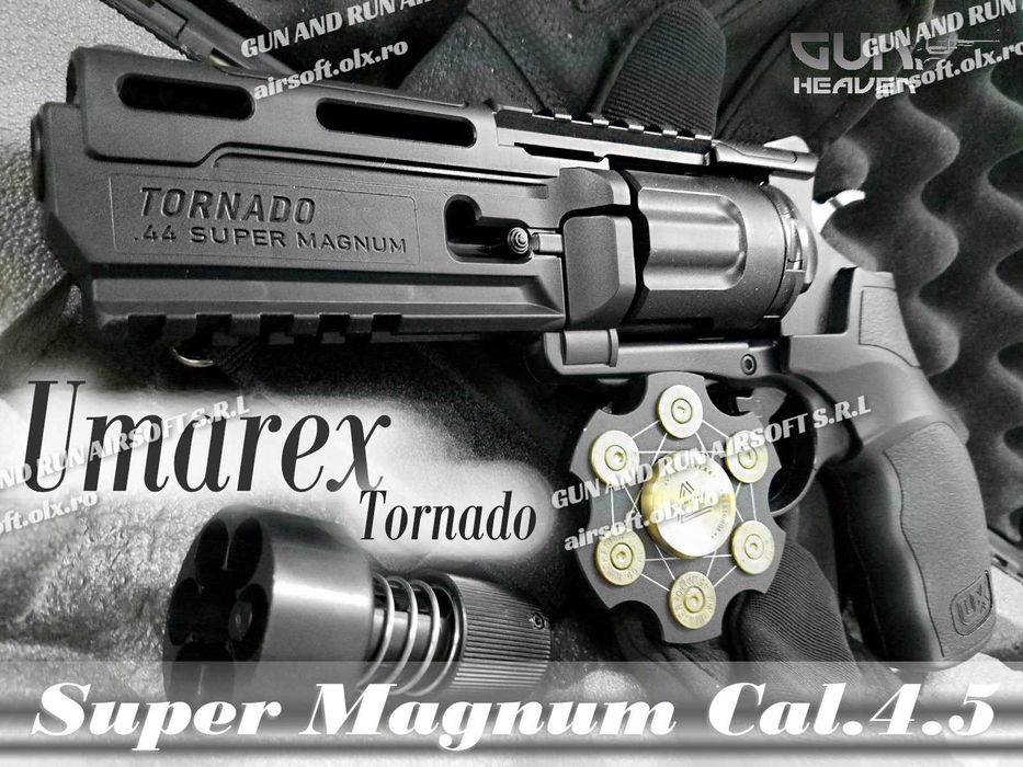 HDR 50 (KIT MODIFICARE!) Pistol Co2 ~Puternic~ 26 JOULI ~Pusca Airsoft