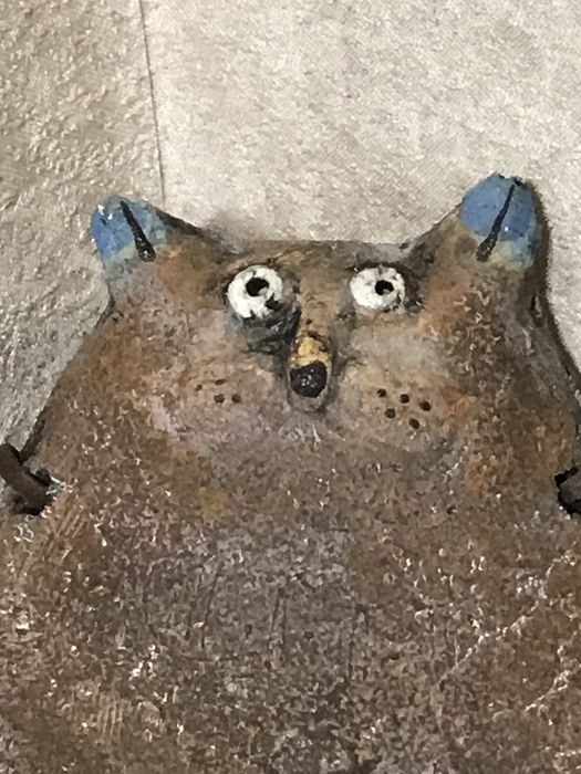 Кот керамический