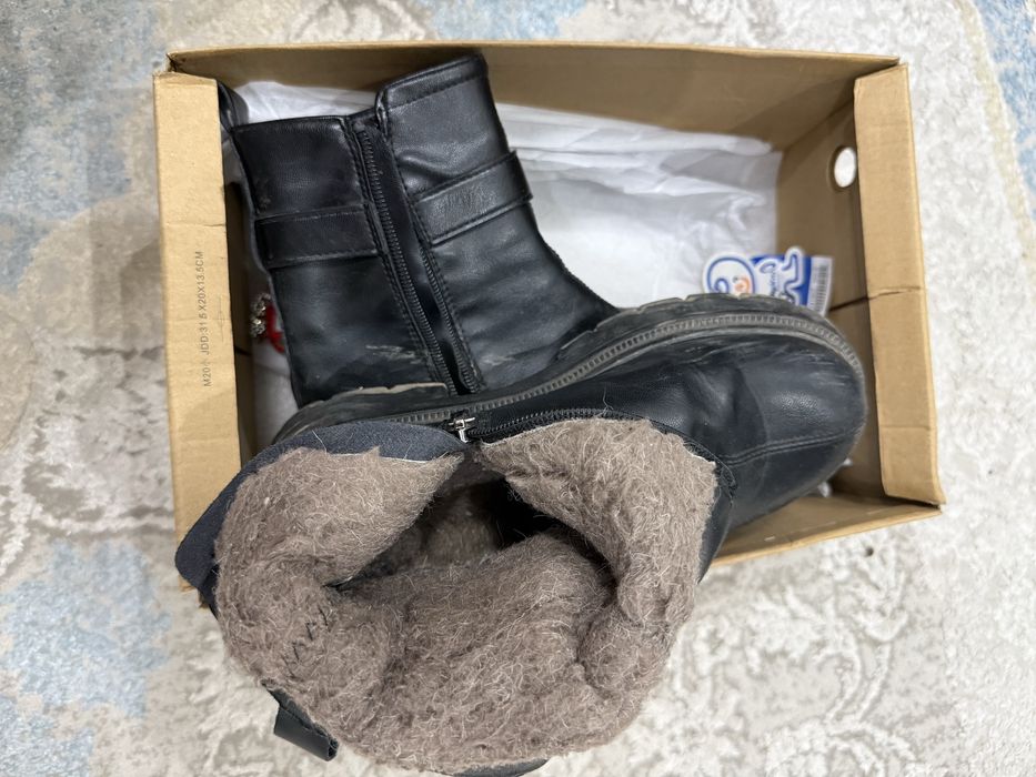 Сапоги зимние для девочки