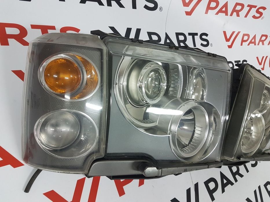 Land Range Rover L322 броня фар xenon стоп калник решетка лайсна