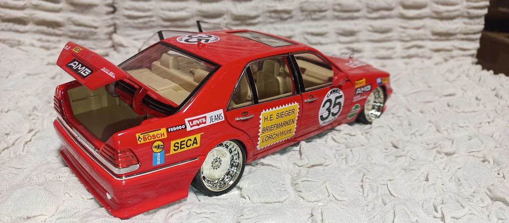 Mercedes w140 - 1:24,нова с кутия