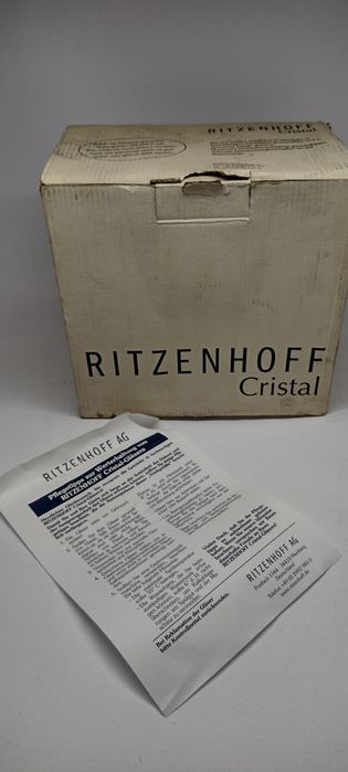 Комплект от 6 чаши за бира на столче, кристалин с вместимост 200 мл.