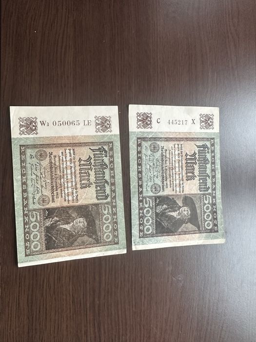 Vand bancnote straine