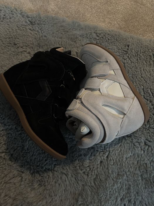 Isabel Marant Beckett High Top Wedge Sneaker