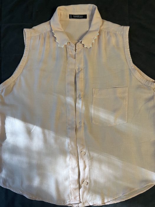 Bluzita Mango din amestec matase si in