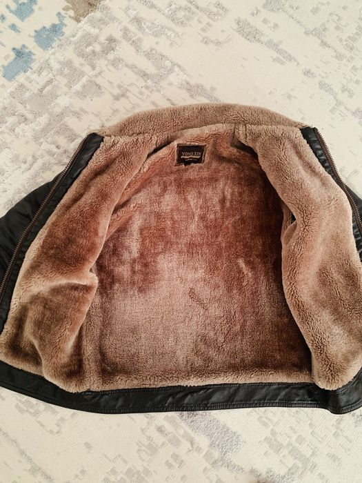 Коженная куртка для мальчика 8,9,10лет