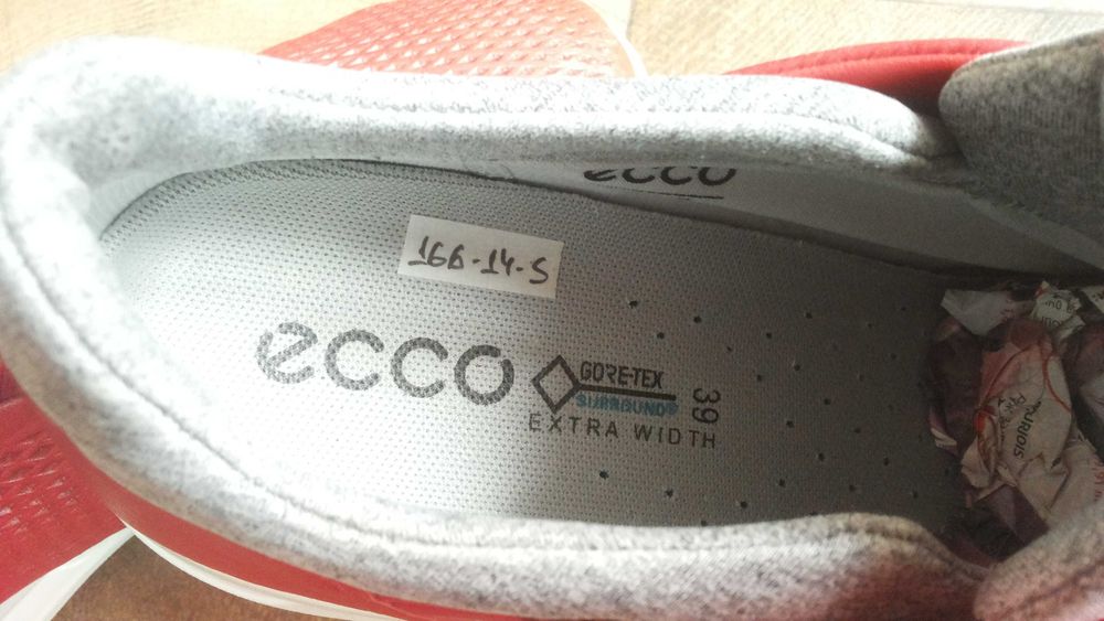 ECCO YAK LEATHER GORE-TEX Shoes размер EUR 39 / UK 6 дамски естествена кожа 166-14-S