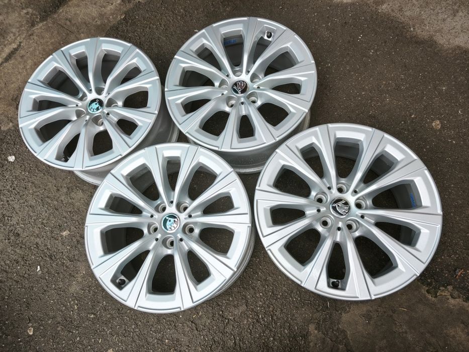 17" оригинални алуминиеви джанти за Vw Tiguan,Passat/Skoda.