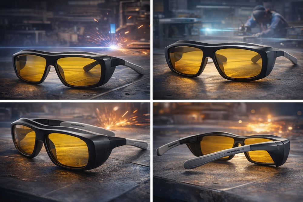 Ochelari de protecție laser 200-2000nm  IR, UV, YAG, sudura / curatare