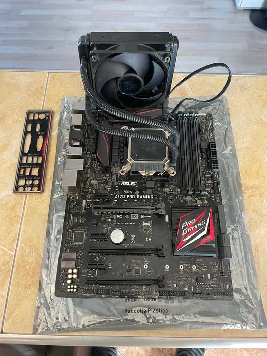 kit gaming I7-6700K + GTX 1070 + ASUS Z170 PRO GAMING + 16GB ram ddr4