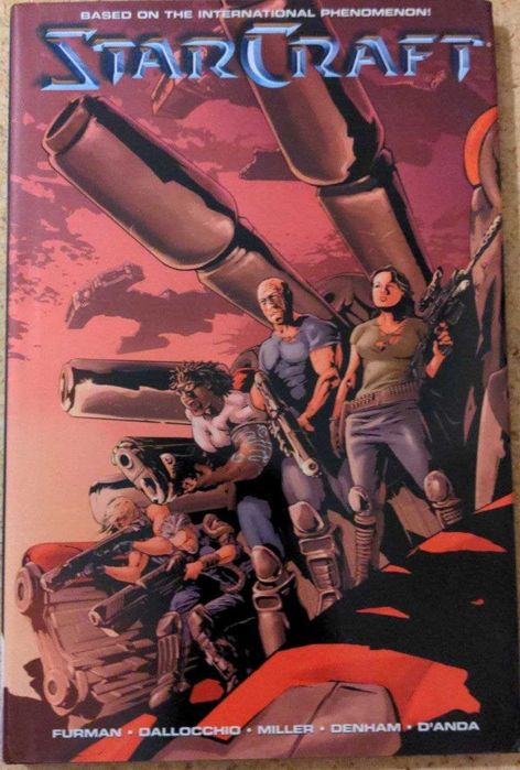 Starcraft комикс твърда корица