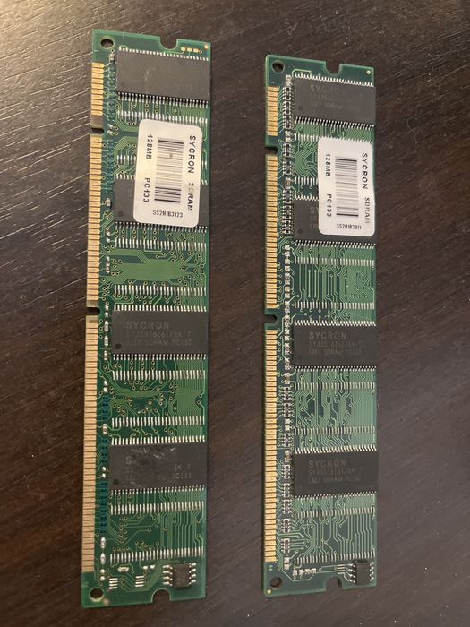 Kit 2x 128MB SDRAM PC133