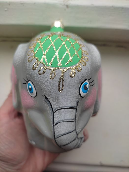 Игрушки ёлочные стеклянные