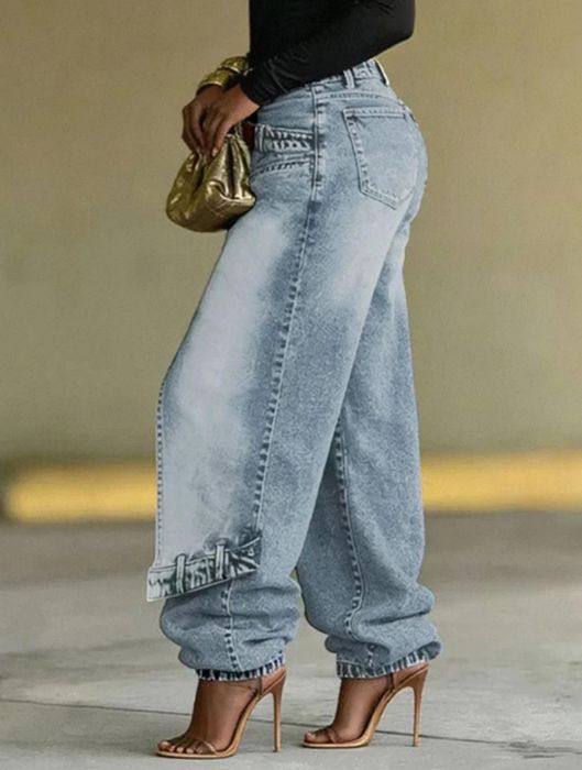 Blugi din denim damă