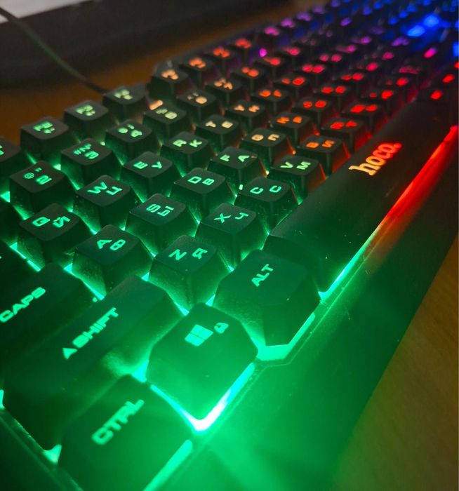 HOCO Dl16 клавиатура игровая б/у хорошач