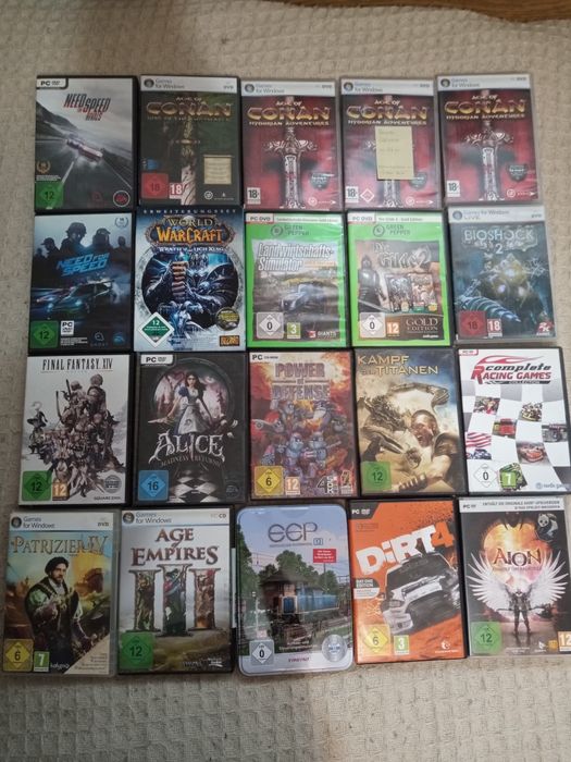 Продавам игри за PC