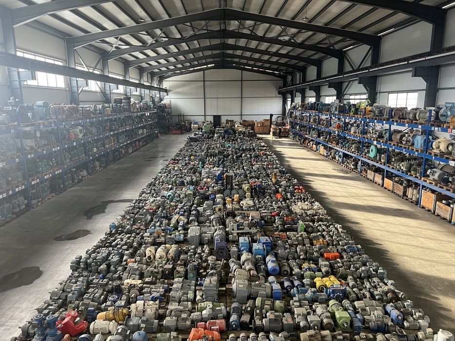 Склад - ел.двигател, редуктор, помпа, вентилатор