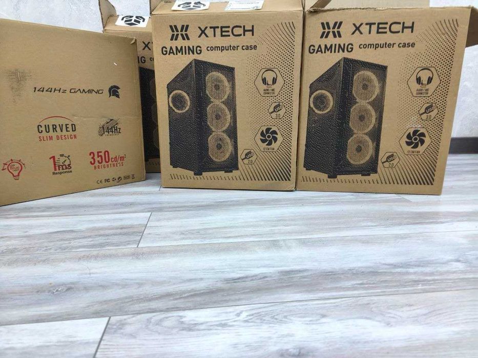 Компьютеры для монтажа и игр.