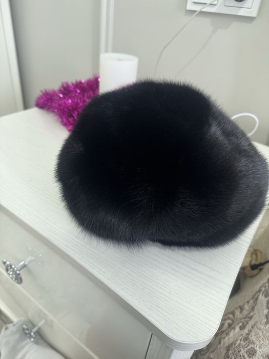 Норковый берет(шапка)
