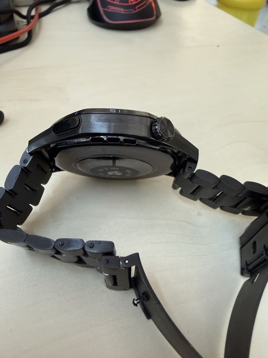 Smartwatch Huawei Watch GT 6 Pro, 46MM, Black Titanium Alloy Case, Black Fluoroelastomer Strap