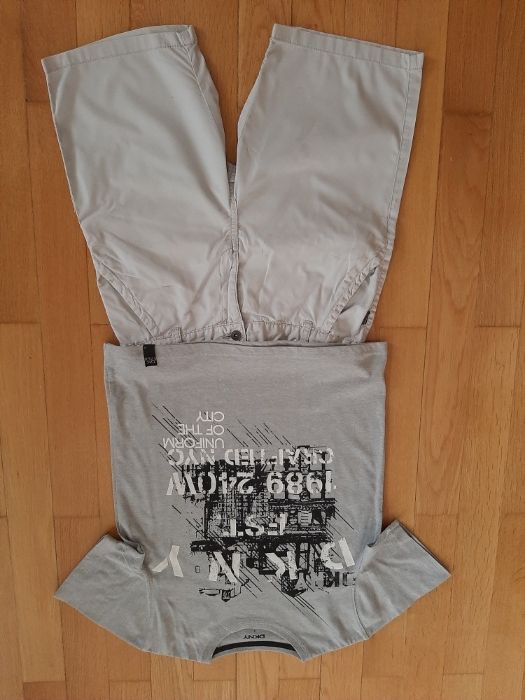 Детски дрешки:блузки DKNY,Armani,LCW,H&M и къс п-н TRN за 10 г.момче